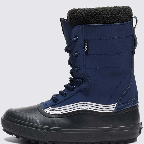 Vans Standard Snow MTE Winter Boots WATERPROOF VN000D2DYA6 MENS 10 BLACK/NAVY - Picture 13 of 14